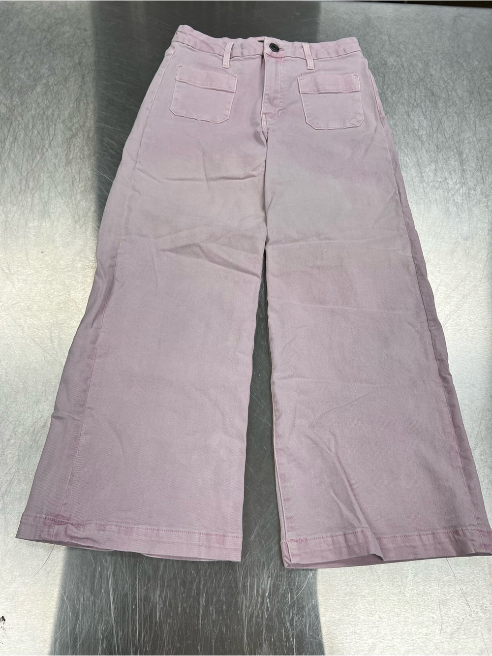 Kut From The Kloth Wide Leg Jeans in Light Pink Women's 6